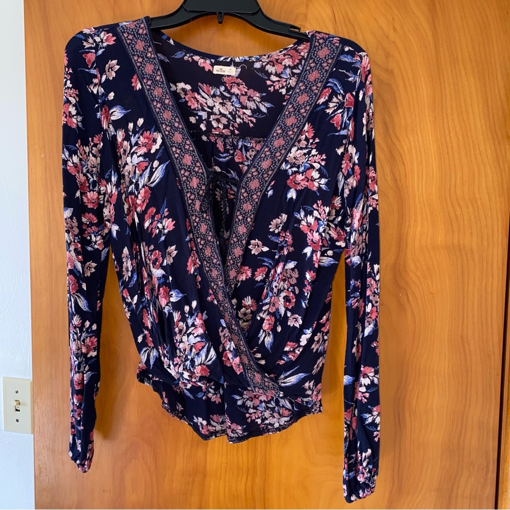 Hollister Tie-Front Top
